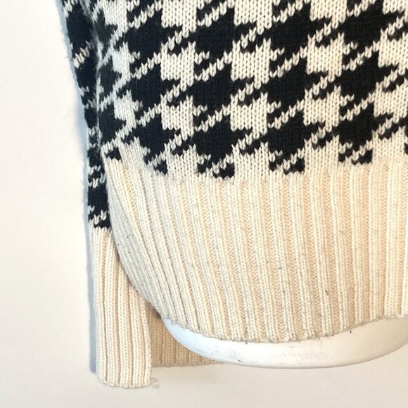 Houndstooth Ladies Sweater Vest Classic Comfy Academia Heritage Capsule WR - Picture 7 of 11